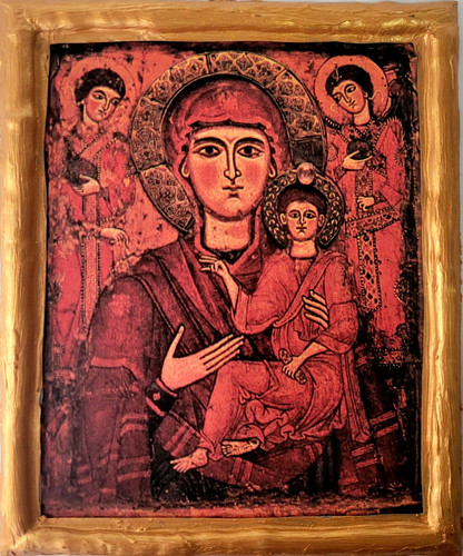 Icon madonna jesus virgin - madonna,