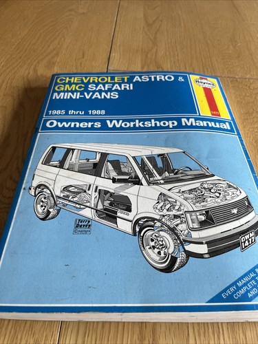 Haynes 1477 chevrolet astro - haynes, #1477