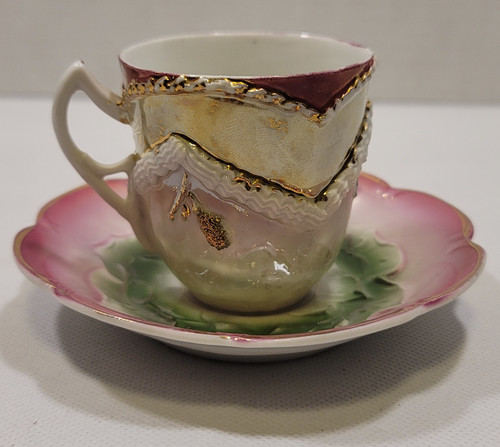 Antique german tea cup and - german,