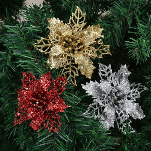 Christmas large poinsettia - 5x,