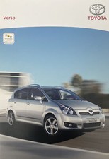 Toyota Verso UK Brochure June