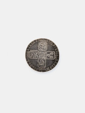 1757 sixpence george ii - –,