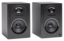 Samson Pair M50 5 Powered Studio/Computer/Podcast Reference Monitors Speakers