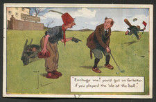 Comic Golf - 'Played the Hole