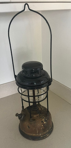 Rare old metal tilley lamp - old,