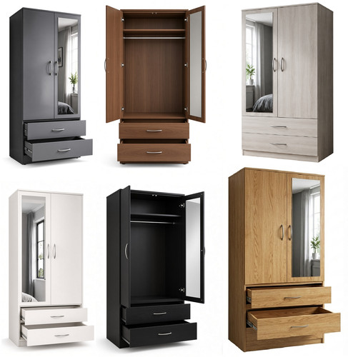 Door wardrobe assembled - 2,