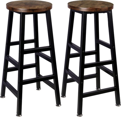 Tektalk round bar - stool, square