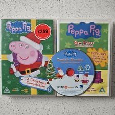 Peppa Pig x3 DVD A Christmas