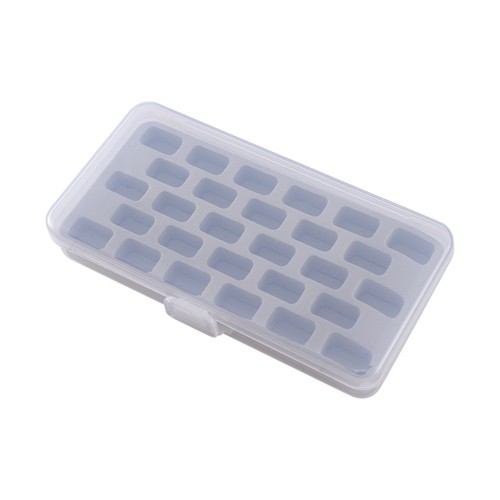 Gray plastic sewing bobbin - plastic,