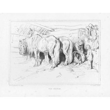 EDWIN LANDSEER The Stable -