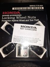 ***Honda Locking wheel nuts 08W42-T7S-600 CR-V, HR-V, Civic, Jazz***