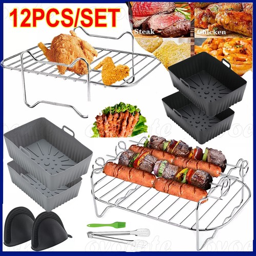 12x air fryer - 12x, rack