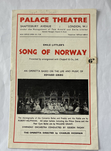 Programme song norway - programme,