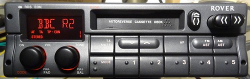 Rover r750 radio cassette - radio,