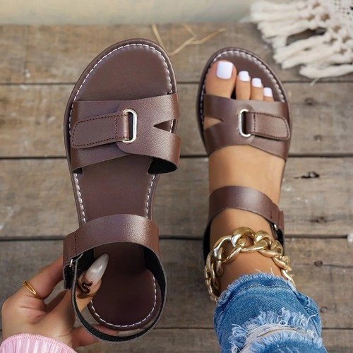 Women flat sandals - flat,