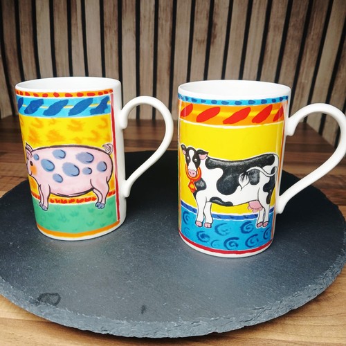 Dunoon farmyard mugs - farmyard, 2