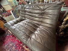 Genuine Leather Timothy Oulton Sofa Love Seat Couch Halo John Lewis Design Brown