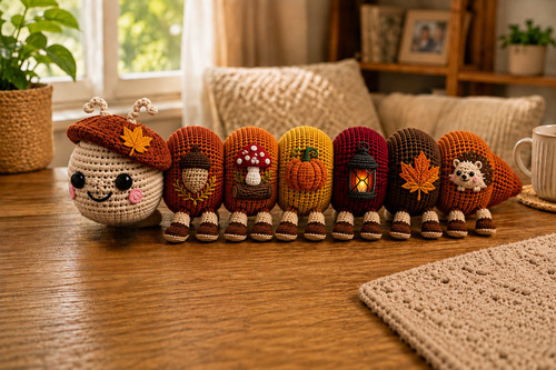 Autumn wiggles harvest - 🍂,