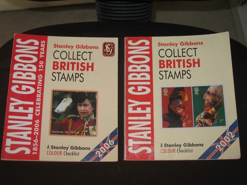 Stamps book collect british - stamps,