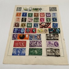 Ex Dealer Old Album Page GB