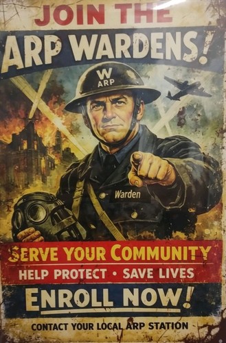Wwii arp wardens recruitment - wwii,