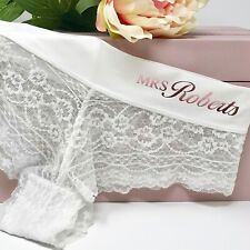 Personalised Bride Knickers - Wedding Gift