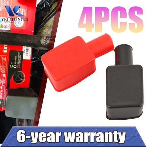 Car battery terminal cover - car, red