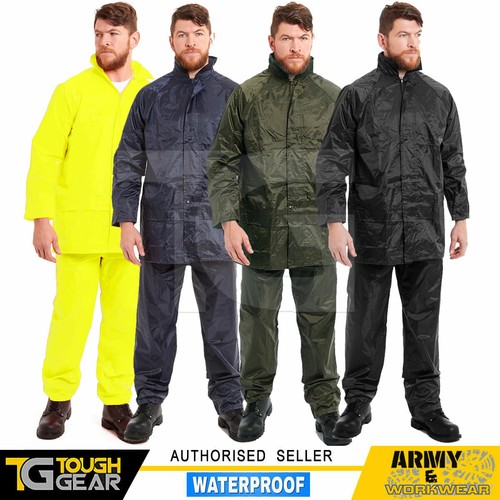 Waterproof rain suit - suit, packaway