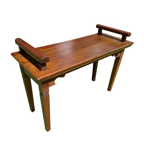 Vintage mahogany piano stool - vintage,
