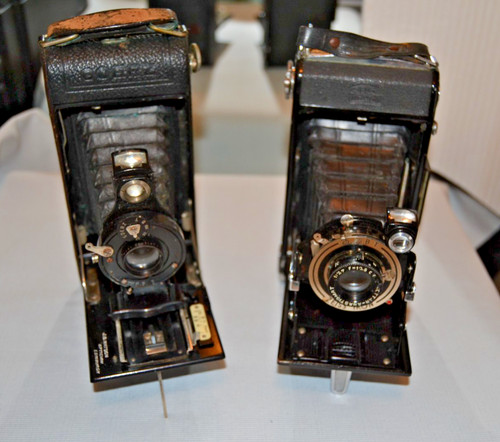 Lot two vintage - of, folding