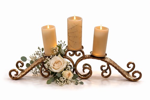 Vintage ornate metal - ornate,