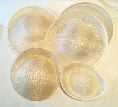 Sinamay base shapes for - shapes,
