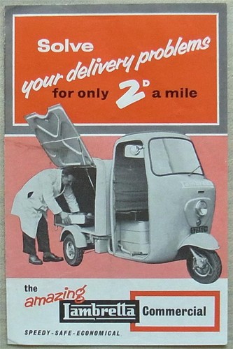 Lambretta commercial delivery - commercial,