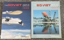 The Soviet Year In Space Books Bundle  X 2 1989 and 1990  Paperbacks #21
