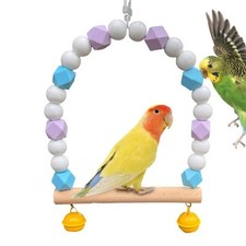 Bird Swing Toys Training Stand