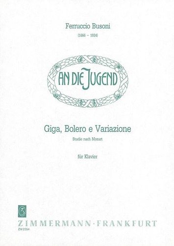 Die jugend piano busoni - piano,