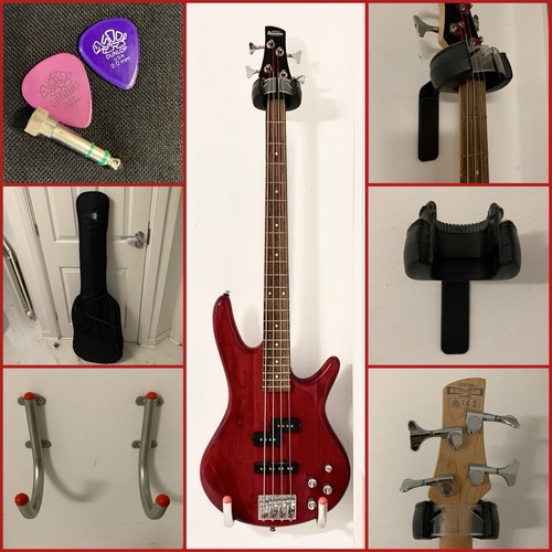 Red ibanez gio - ibanez, chrome
