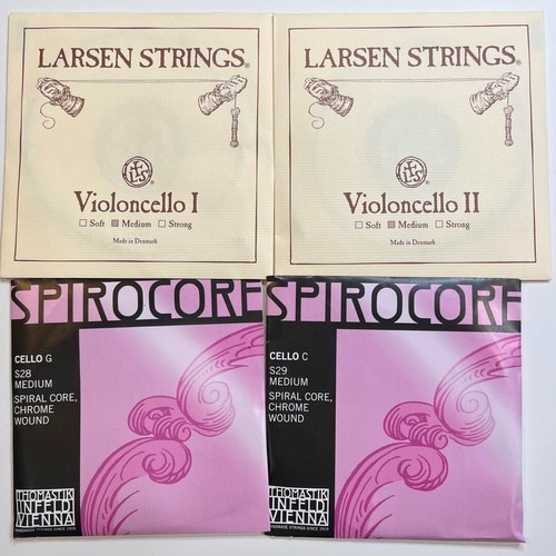 Larsen spirocore cello strings - spirocore,
