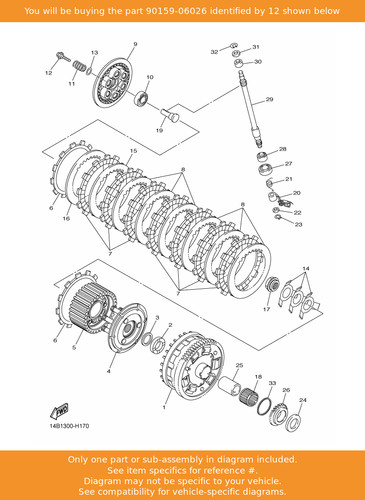 Yamaha screw with washer - with,