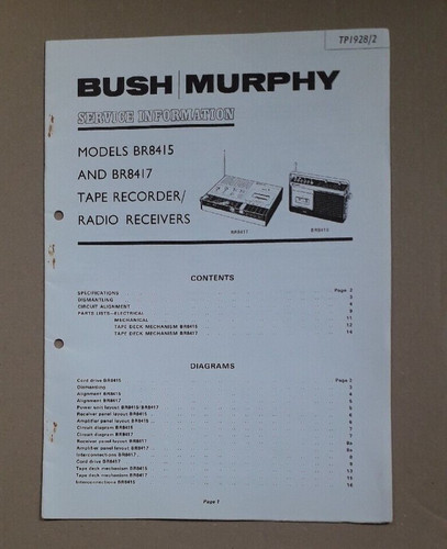 Bush murphy br8415 - murphy,