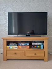 TV Stand 2 Door Solid Wood