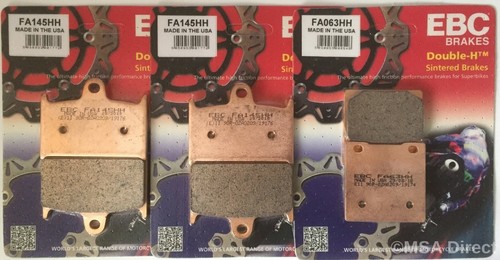 Ebc sintered front - ebc, rear