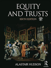 Equity and Trusts by Hudson, Alastair Paperback Book The Cheap Fast Free Post