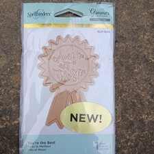 Reduced! Spellbinders Glimmer Embossing Plate GLP-005 NEW