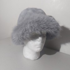 Ladies Royal Stallion Grey Faux Fur Hat