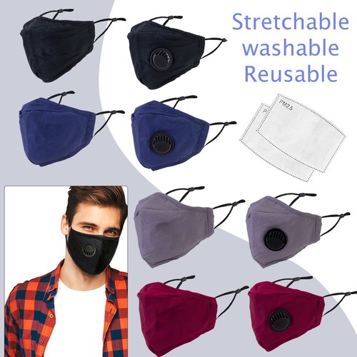 5pcs cotton face mask - 1-5pcs,