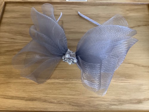 Next grey fascinator head - next,