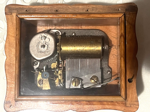 Vintage thorens swiss music - thorens,