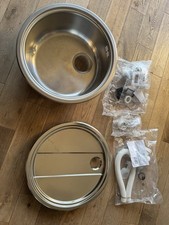 Blanco Rondosol Stainless Steel Sink And Drainer 