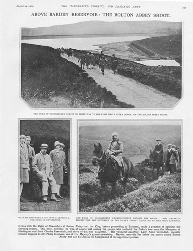 Yorkshire shooting party above - party,